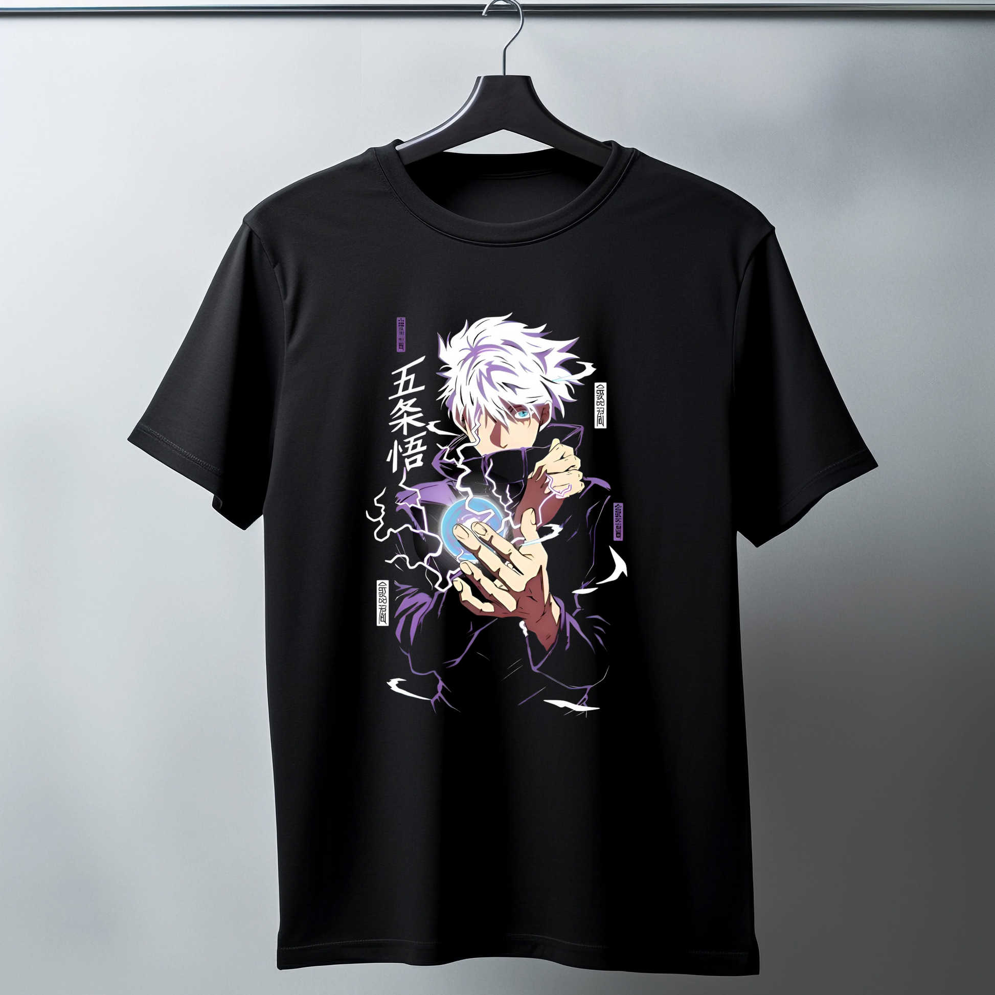 Playera Satoru Gojo Jujutsu kaisen - E-4LF Oficial Mty