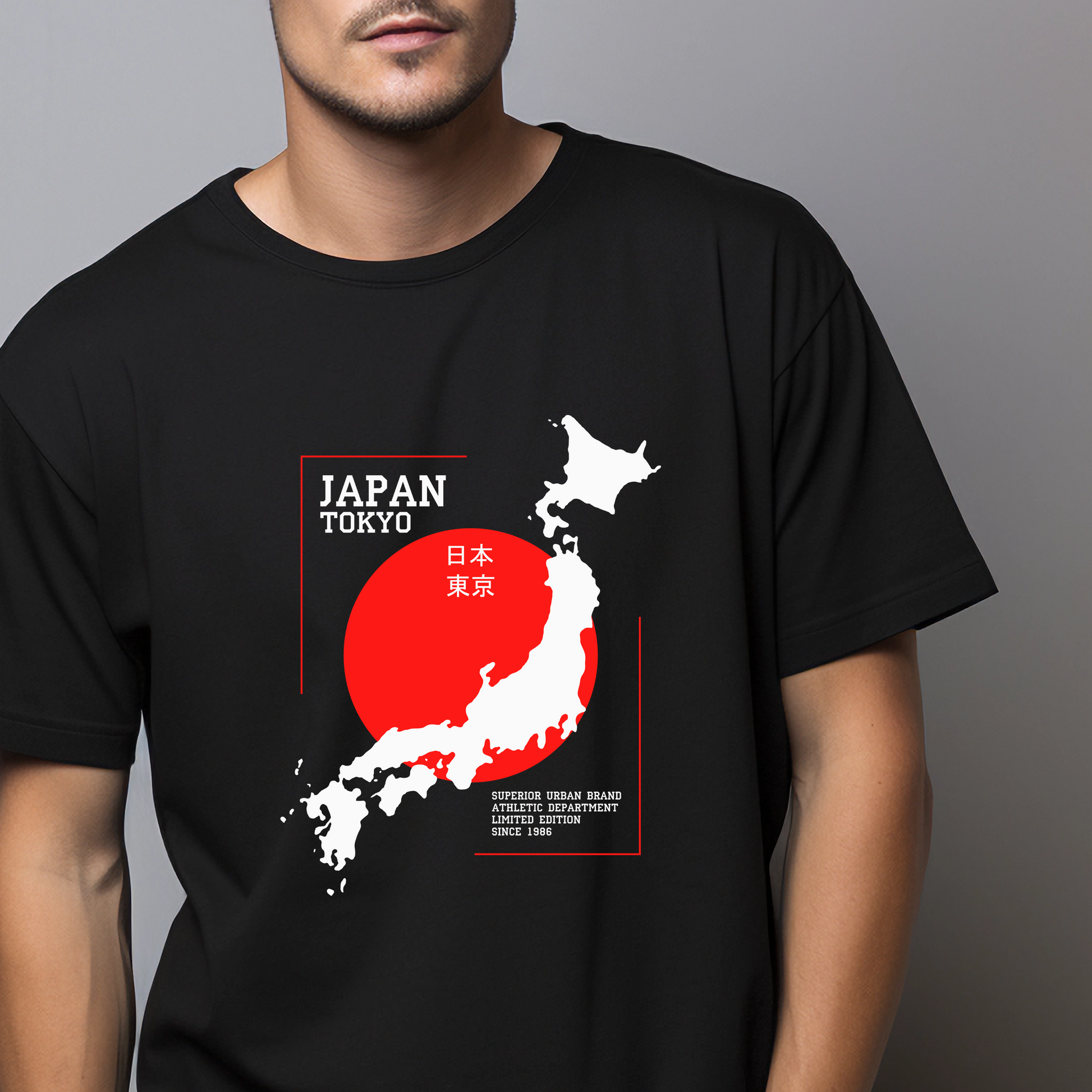 Playera Japan en algodon - E-4LF Oficial Mty