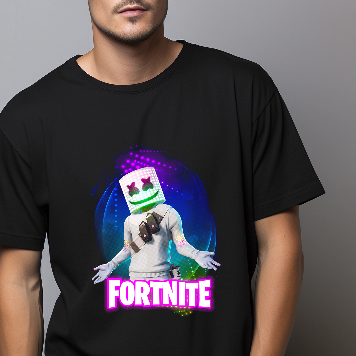 Playera Fortnite Smarsh Mello - E-4LF Oficial Mty