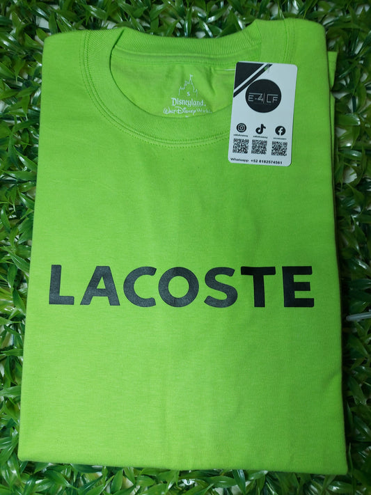playera Lacoste Verde