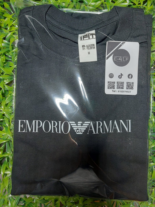 Playera negra Emporio Armani