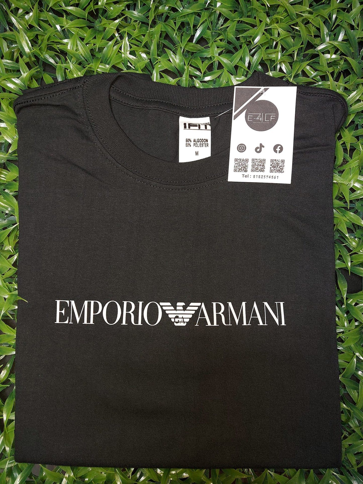 Playera negra Emporio Armani