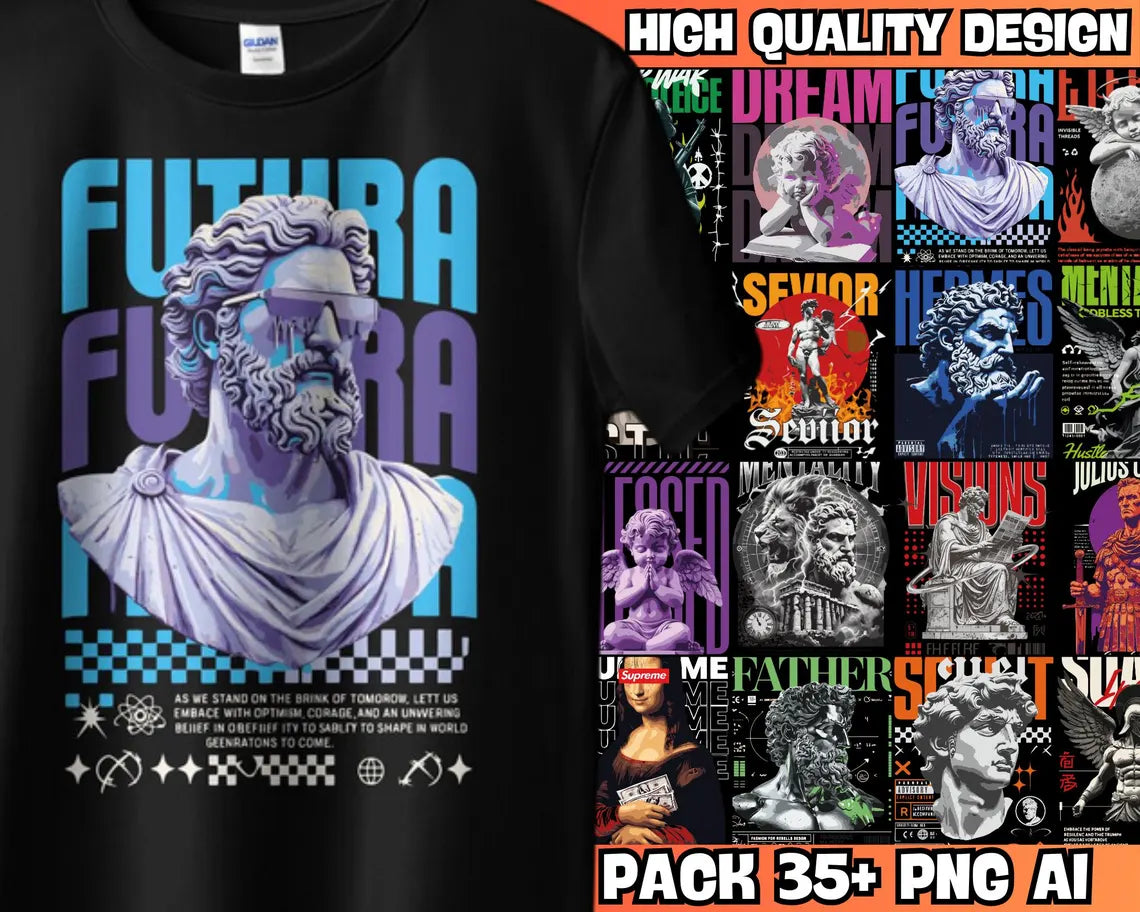 Pack Premium Vectores Estilo Urbano Streetwear